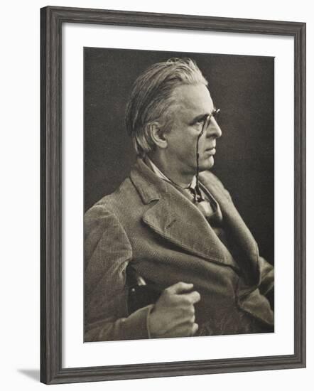 William Butler Yeats Irish Poet and Dramatist-null-Framed Photographic Print