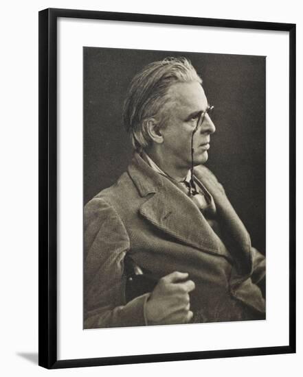 William Butler Yeats Irish Poet and Dramatist-null-Framed Photographic Print