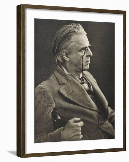 William Butler Yeats Irish Poet and Dramatist-null-Framed Photographic Print