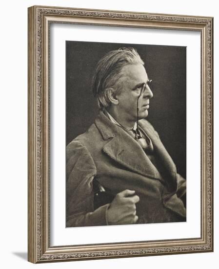 William Butler Yeats Irish Poet and Dramatist-null-Framed Photographic Print