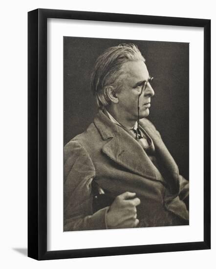 William Butler Yeats Irish Poet and Dramatist-null-Framed Photographic Print