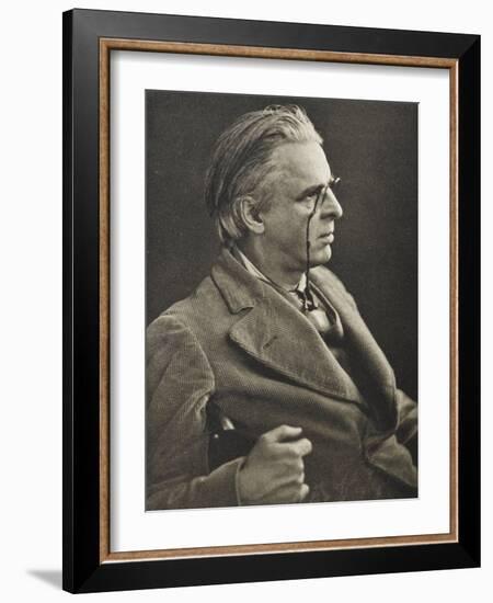 William Butler Yeats Irish Poet and Dramatist-null-Framed Photographic Print