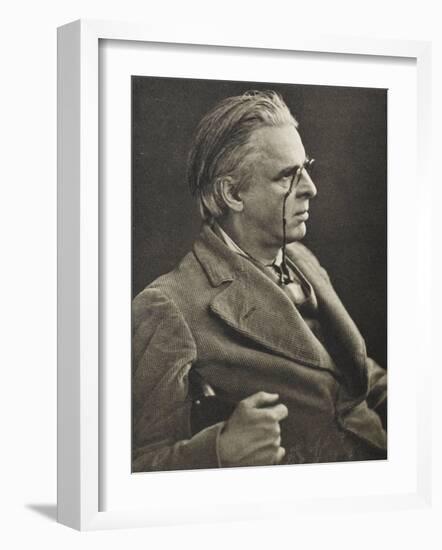 William Butler Yeats Irish Poet and Dramatist-null-Framed Photographic Print