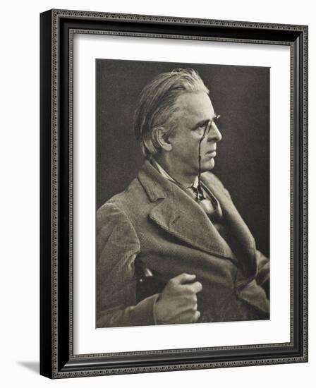 William Butler Yeats Irish Poet and Dramatist-null-Framed Photographic Print