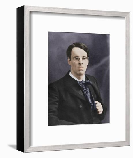 William Butler Yeats, Irish poet and playwright, c1900s-Unknown-Framed Photographic Print