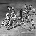 Instructor James Capriccio Coaching Boxing at Great Lakes Athletic Plant-William C^ Shrout-Photographic Print