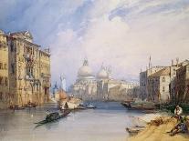 The Bridge of Sighs, Venice, 1846-William Callow-Framed Premier Image Canvas