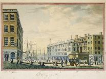 Houses on the Corner of Chancery Lane and Fleet Street, City of London, 1798-William Capon-Giclee Print