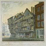 Houses on the Corner of Chancery Lane and Fleet Street, City of London, 1798-William Capon-Framed Giclee Print