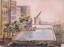 Exterior View of Astley's Amphitheatre in London as it Appeared in 1777-William Capon-Framed Giclee Print