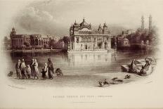 The Akalis Tower at Amritsar, India-William Carpenter-Giclee Print