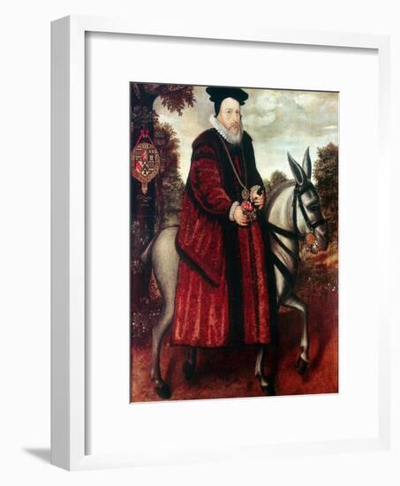 William Cecil, 1st Baron Burghley (1520-159), English Statesman-null-Framed Giclee Print