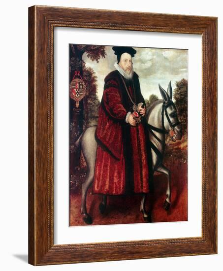 William Cecil, 1st Baron Burghley (1520-159), English Statesman-null-Framed Giclee Print