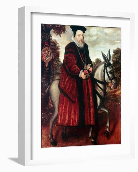 William Cecil, 1st Baron Burghley (1520-159), English Statesman-null-Framed Giclee Print