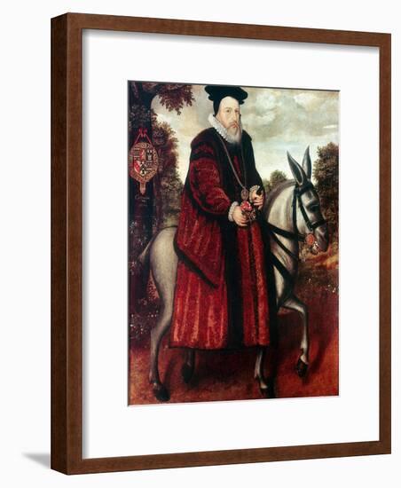 William Cecil, 1st Baron Burghley (1520-159), English Statesman-null-Framed Giclee Print