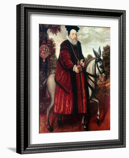 William Cecil, 1st Baron Burghley (1520-159), English Statesman-null-Framed Giclee Print