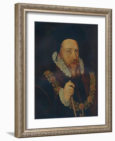 'William Cecil, Lord Burghley', 16th century-Unknown-Framed Giclee Print