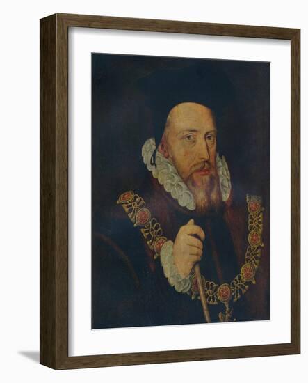 'William Cecil, Lord Burghley', 16th century-Unknown-Framed Giclee Print