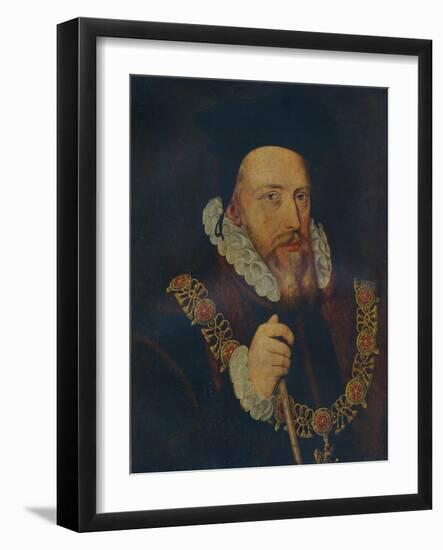 'William Cecil, Lord Burghley', 16th century-Unknown-Framed Giclee Print