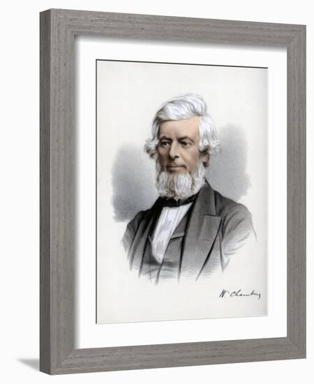 William Chambers of Glenormiston, Scottish Publisher and Politician, C1890-Petter & Galpin Cassell-Framed Giclee Print