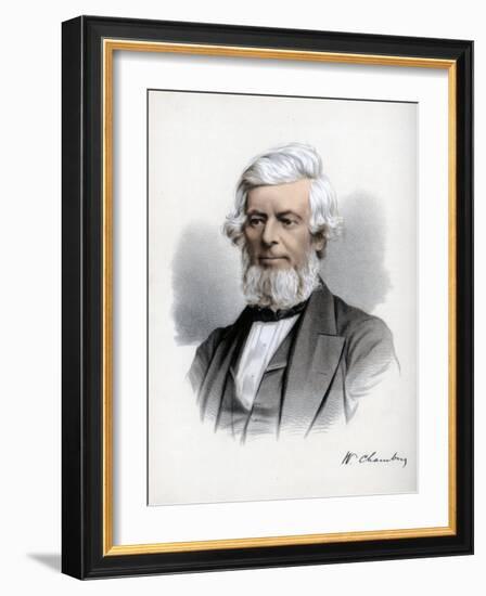 William Chambers of Glenormiston, Scottish Publisher and Politician, C1890-Petter & Galpin Cassell-Framed Giclee Print