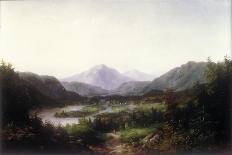 Mount Washington, Conway Valley, New Hampshire (Oil on Canvas)-William Charles Anthony Frerichs-Giclee Print