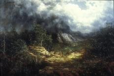 The Falls of Tamahaka, Cherokee County, North Carolina, C.1860-70 (Oil on Canvas)-William Charles Anthony Frerichs-Giclee Print