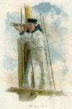 Royal Navy Boatswain, C1829-William Christian Symons-Giclee Print