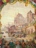 A Canal at Strasbourg-William Clarkson Stanfield-Giclee Print