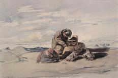 Littlehampton: Seashore Study with Children Playing on the Sands-William Collins-Giclee Print