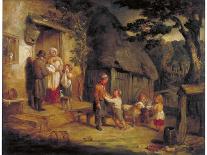 The Reluctant Departure, 1815 (Oil on Canvas)-William Collins-Giclee Print