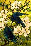 Hibiscus and Parrots-William Comfort Tiffany-Art Print