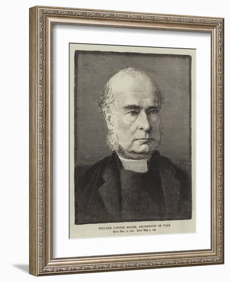 William Connor Magee, Archbishop of York-null-Framed Giclee Print