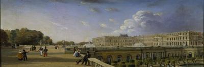 The Palace and Terrace at Versailles, C.1825-35-William Cowen-Premier Image Canvas