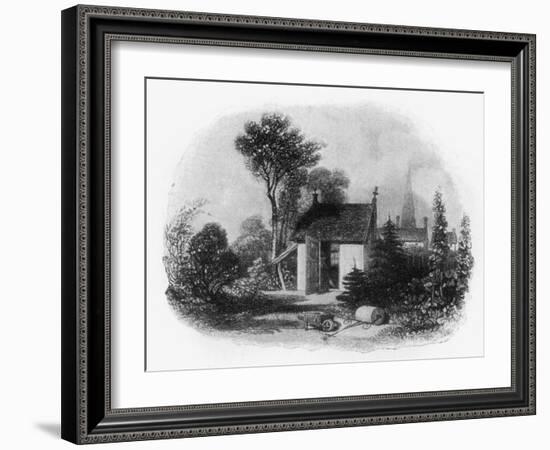 William Cowper's summer house-James Duffield Harding-Framed Giclee Print