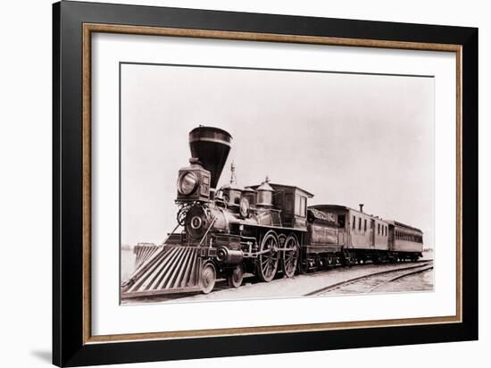 William Crooks' a 1861 Locomotive of the Great Northern Railway-null-Framed Photo