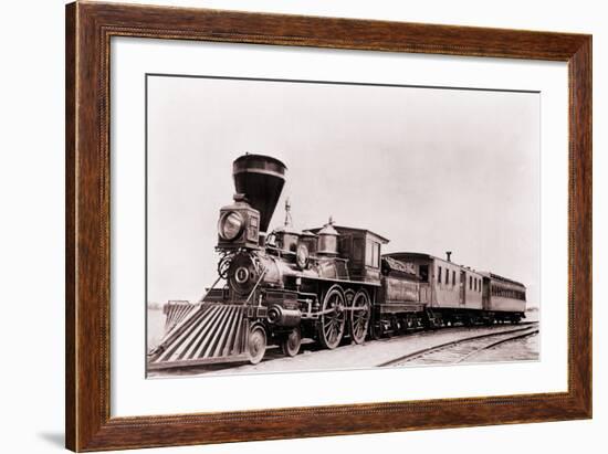 William Crooks' a 1861 Locomotive of the Great Northern Railway-null-Framed Photo