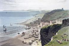'Hastings, from the East Cliff', 1823-William Daniell-Giclee Print