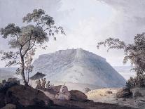 The South East View of Bijaigarh, Uttar Pradesh, C. 1790 (Pencil and W/C)-William Daniell-Giclee Print