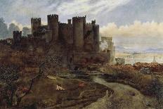 Conway Castle-William Davis-Framed Giclee Print