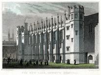 The King's Entrance to the House of Lords, Palace of Westminster, London, 1829-William Deeble-Giclee Print