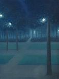 Night Scene in the Parc Royal, Brussels, 1897-William Degouve De Nuncques-Giclee Print