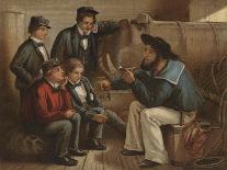 An Old Sailor's Yarn-William Dickes-Giclee Print