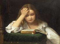 A Quiet Read, 1863-William Dobson-Framed Giclee Print