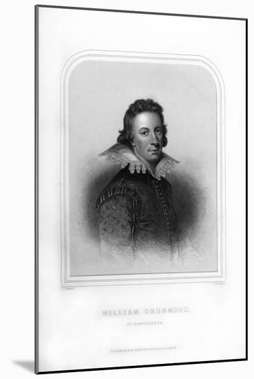 William Drummond, Scottish Poet-J Rogers-Mounted Giclee Print