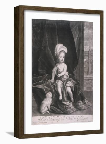 William, Duke of Gloucester, as a Child, (C172)-Joseph Smith-Framed Giclee Print