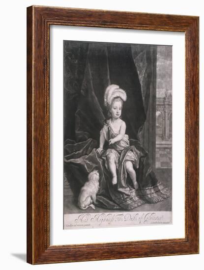 William, Duke of Gloucester, as a Child, (C172)-Joseph Smith-Framed Giclee Print