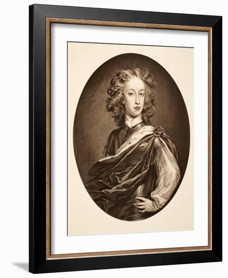 William, Duke of Gloucester, Pub. 1902 (Collotype)-Godfrey Kneller-Framed Giclee Print