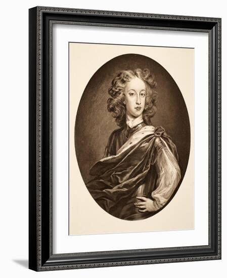 William, Duke of Gloucester, Pub. 1902 (Collotype)-Godfrey Kneller-Framed Giclee Print