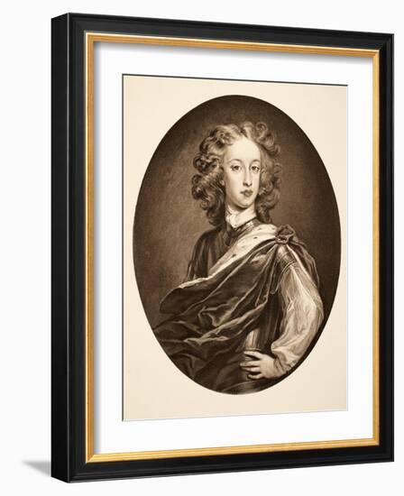 William, Duke of Gloucester, Pub. 1902 (Collotype)-Godfrey Kneller-Framed Giclee Print